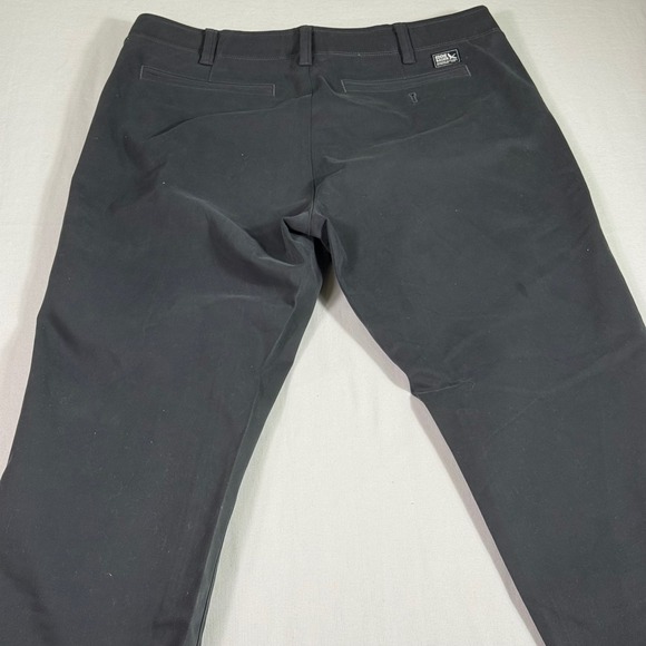 Eddie Bauer Men's Charcoal Gray Flex Chino Pants Size 36x30 Straight Fit - Picture 2 of 14